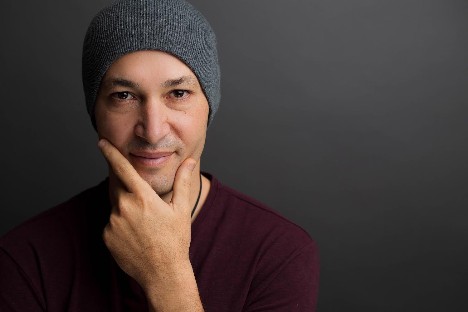 Dennis portrait with beanie